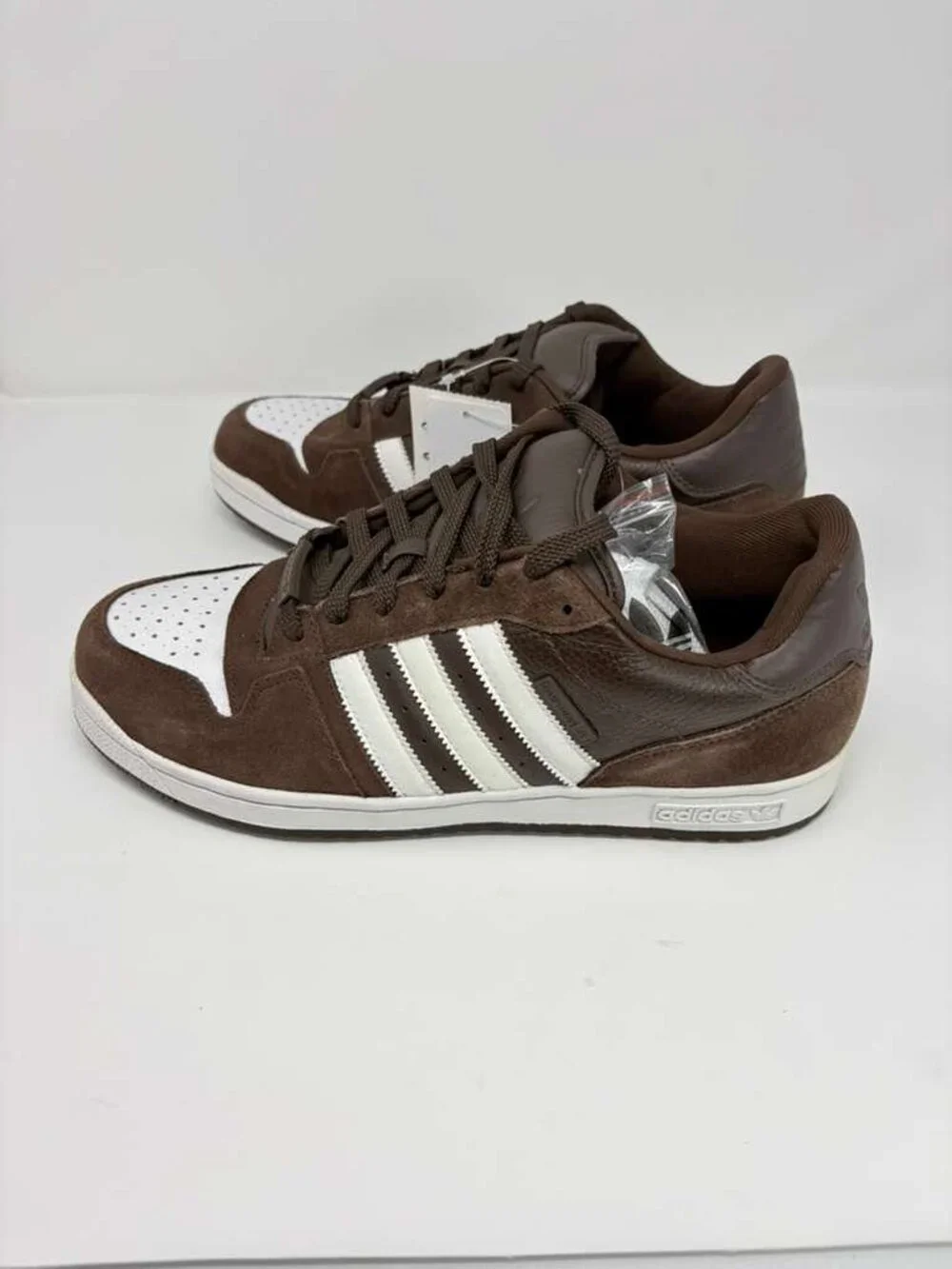 Adidas Comptown ST Compton Brown White Skate Shoes Size 13 NWT